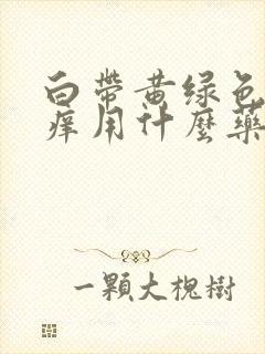 白带黄绿色阴道痒用什么药