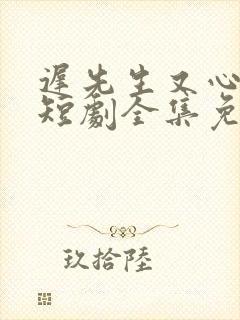 迟先生又心动了短剧全集免费观看