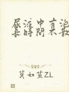 尿液中有泡沫多长时间不散