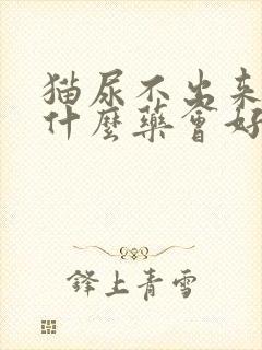 猫尿不出来尿吃什么药会好