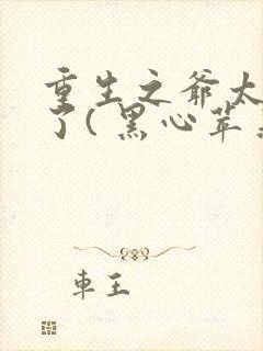 重生之爷太重口了( 黑心苹果)