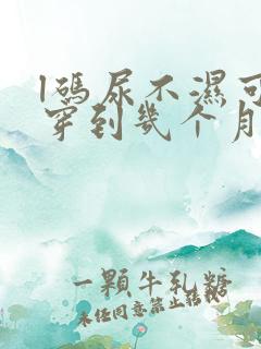 l码尿不湿可以穿到几个月