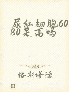 尿红细胞60一80是高吗