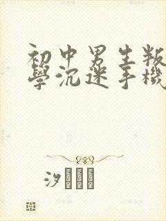 初中男生叛逆厌学沉迷手机怎么办