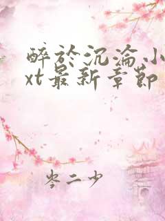 醉于沉沦小说txt最新章节