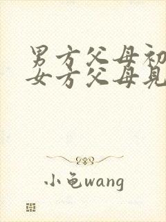 男方父母初次和女方父母见面送什么