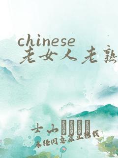 chinese老女人老熟女hd
