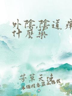 外阴,阴道痒用什么药