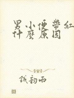 男小便带红色是什么原因