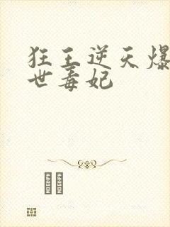 狂王逆天爆宠惊世毒妃