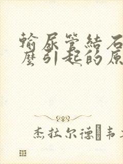 输尿管结石是怎么引起的原因有哪些