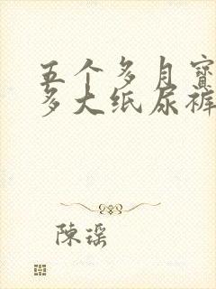 五个多月宝宝用多大纸尿裤