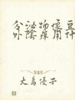 分泌物像豆腐渣外阴痒用什么药