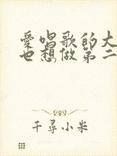 爱唱歌的大姐姐也想做第二季在线观看