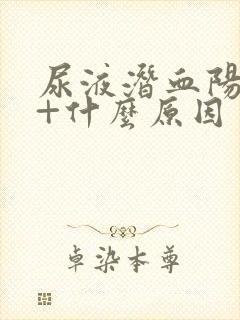 尿液潜血阳性1+什么原因