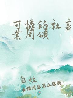 可怜的社畜 商业周颂