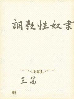 调教性奴隶小说