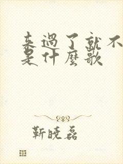 来过了就不遗憾是什么歌