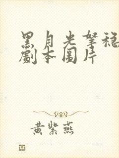 黑月光拿稳be剧本图片