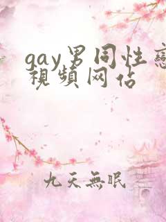 gay男同性恋视频网站