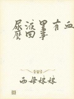 尿液里有血渣怎么回事