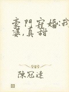 豪门宠婚:我老婆,真甜