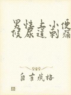 男性上小便的时候尿道刺痛有血是怎么回事