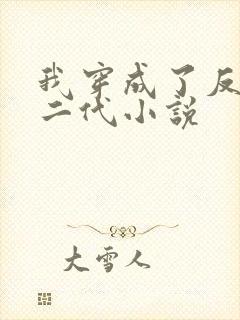 我穿成了反派富二代小说