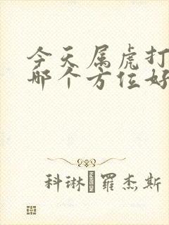 今天属虎打牌坐哪个方位好