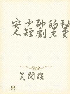 安少帅的秘密情人短剧免费观看