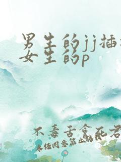 男生的jj插进女生的p
