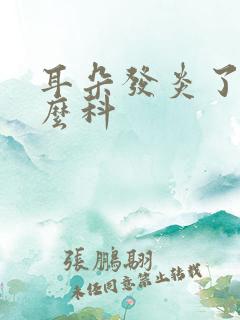 耳朵发炎了挂什么科