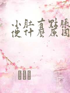 小肚有点胀想小便什么原因