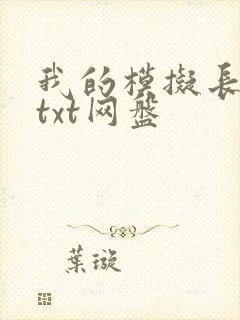 我的模拟长生路txt网盘