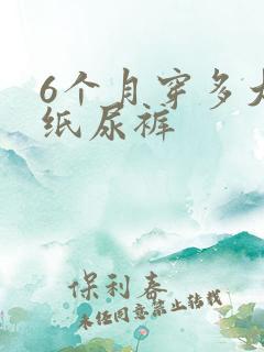 6个月穿多大码纸尿裤