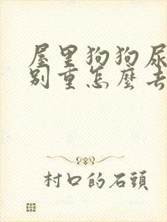 屋里狗狗尿味特别重怎么去除