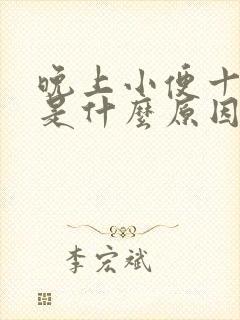 晚上小便十几次是什么原因