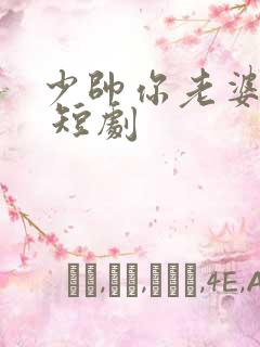 少帅你老婆又跑 短剧