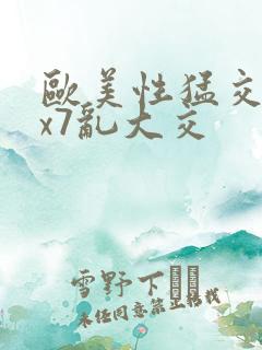 欧美性猛交xxx7乱大交