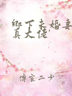 乡下未婚妻竟是真大佬'