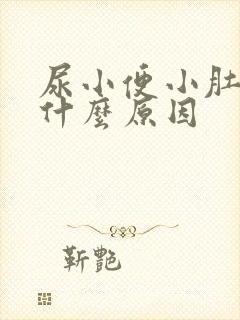 尿小便小肚子疼什么原因