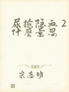 尿检隐血 2是什么意思