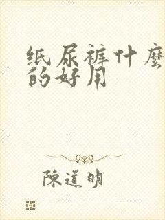 纸尿裤什么品牌的好用