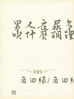 男人夜尿多可以吃什么调理