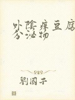 外阴痒豆腐渣样分泌物