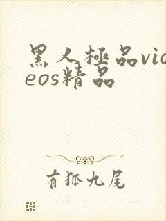 黑人极品videos精品