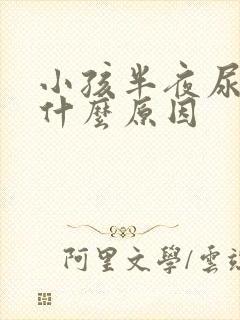 小孩半夜尿频是什么原因