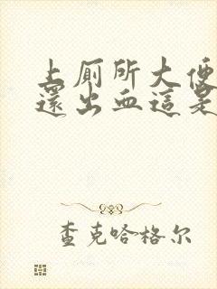 上厕所大便费力还出血这是什么问题