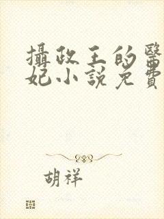 摄政王的医品狂妃小说免费