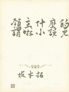 领主什么的无所谓啦小说免费全本